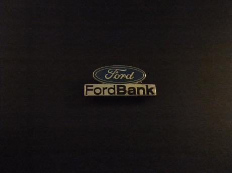 Ford Bank autofinanciering met logo